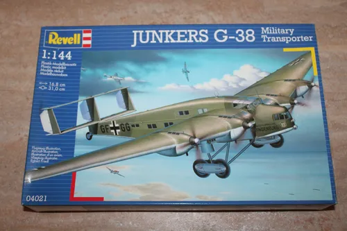 Revell 04021 Junkers G-38 Military Transport 1:144 NEU OVP