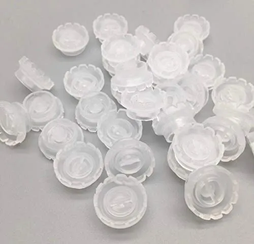 Wimpernverlängerung Kleberringhalter für Wimpern 25St. Flower Cup Lash Holder