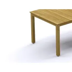 Zebra Derex Tischbeine recyceltes Teak von Zebra