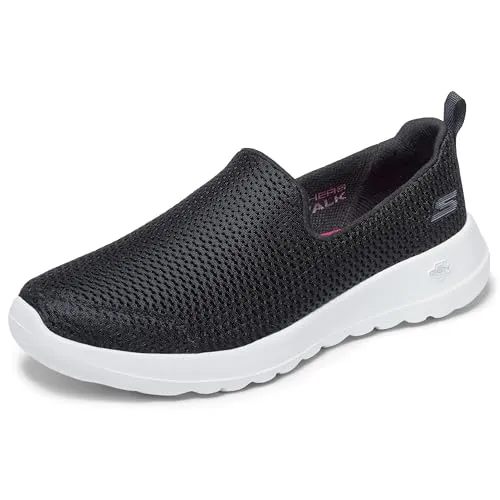 Skechers Damen Go Walk Joy-Sensational Day Sneaker, Weiss/opulenter Garten, 42 EU