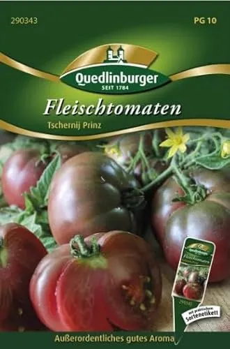 Quedlinburger 290343 Samen Tschernij Prinz (Tomatensamen) von Quedlinburger Saatgut