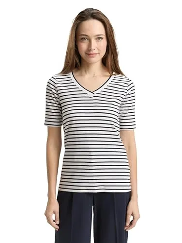 Stylisches T-Shirt mit V-Ausschnitt