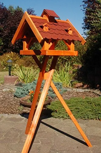 Vogelhäuschen Rot von Deko Shop Hannusch