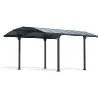 Canopia by Palram Tucson 4300 Gartenpavillon - Wasserdichter Pavillon mit stabiler Aluminiumkonstruktion, ideal für Gartenpartys und Winterfest. Genießen Sie viel Licht durch die UV-beständigen Doppelstegplatten!