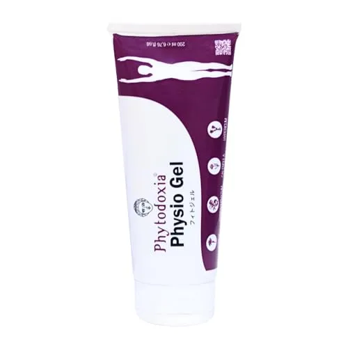 PHYTODOXIA Physio Gel 200 ml | Natürliche Pflege mit Arnika & Teufelskralle – Entspannende Wirkung bei Muskel- und Gelenkschmerzen – Für Massage, Sport und tägliche Regeneration