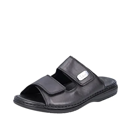 Rieker Herren Sandalen 25590 in schwarz von Rieker