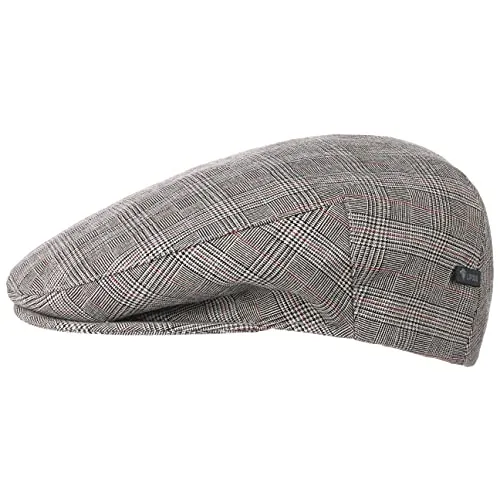Lipodo Flat Cap - Schirmmütze Made in Italy, grau 59 cm - Mützen aus 100% Baumwolle, stilvolle Schirmmütze mit 3,5 cm Schirmlänge, ideal für modebewusste Outfits.