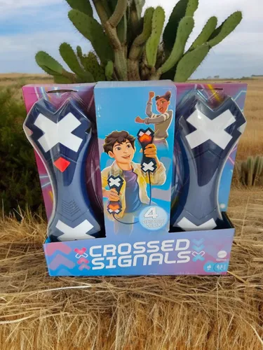 Mattel Games HCF41 Crossed Signals Familienspiel Ab 8 Jahren Englisch, 4 Spieler