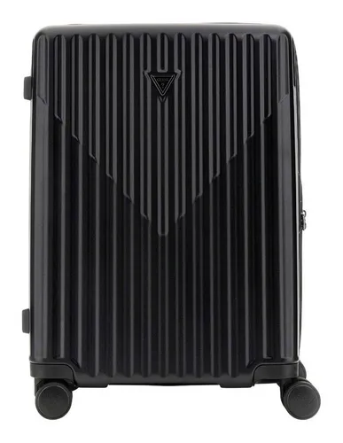 Guess Olbia 4 Rollen Trolley M 64 cm schwarz in schwarz von GUESS