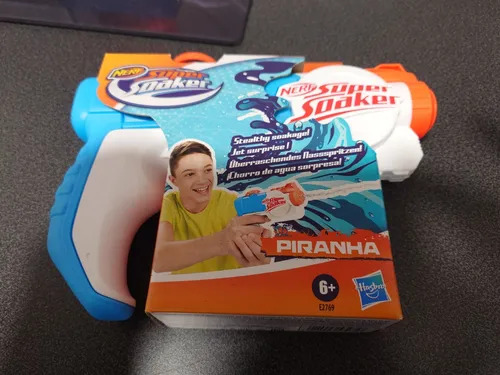 Nerf Super Soaker Piranha, Wasserpistole, 177 ml Hasbro E2769EU5