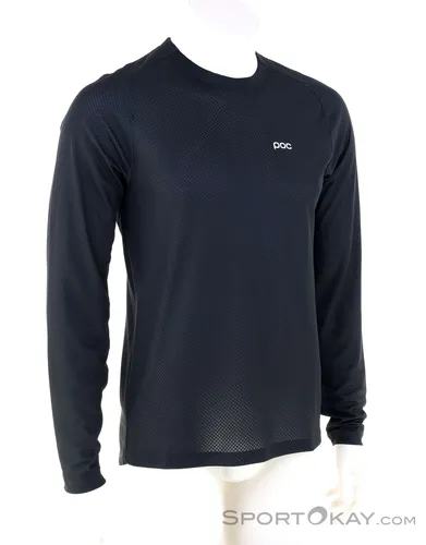 POC Motion Air L/S Herren Bikeshirt - Schwarz - Größe S - Fahrradbekleidung mit hervorragender Atmungsaktivität und optimalem Komfort für lange Fahrten.