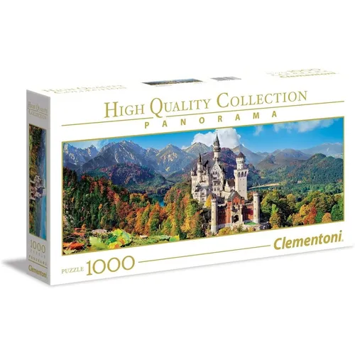 Clementoni High Quality Collection Puzzle Neuschwanstein 1000 Teile Panorama