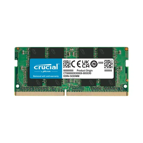 Crucial 8 GB DDR4-RAM PC3200 - Hochleistungs-Arbeitsspeicher - Arbeitsspeicher mit 8 GB und PC3200 Geschwindigkeit, ideal für schnelle Systemleistung und flüssiges Multitasking.