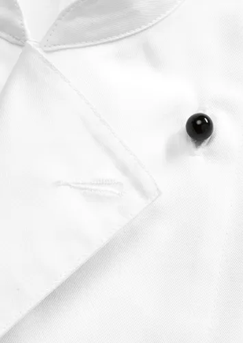 BP Gourmet Kochjacke Größe 48 - Weiß, Langarm - Berufsbekleidung Gastronomie, aus reiner Baumwolle für optimalen Komfort und langlebige Nutzung, ideal für Profiköche und Hobbyköche.