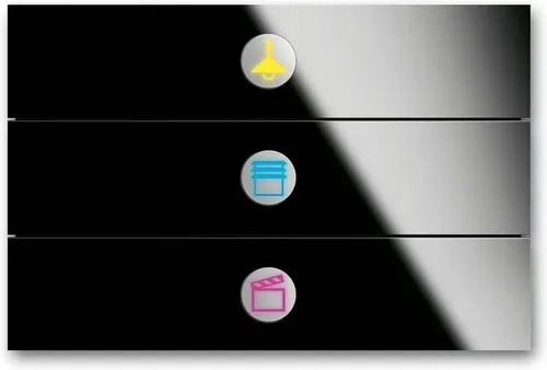 ABB Stotz S&J Bedienelement 3-fach 6342-825-101-500 von ABB