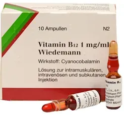 Vitamin B12 Wiedemann Ampullen Injektionslösung 10 St