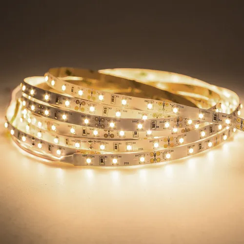 Mextronic LED Strip 3528 Warmweiß (3000K) 24W 500CM 12V IP20 LED Streifen