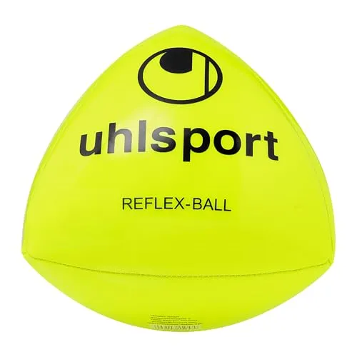 uhlsport Fußball Reflexball - Trainingsball für Fußball und Torwart, ideal zur Verbesserung von Reflexen und Reaktionen durch unberechenbares Sprungverhalten.