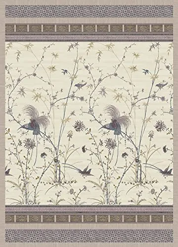 Bassetti Plaid FONG | V8 Creme – Elegante Wohndekoration in beige von Bassetti