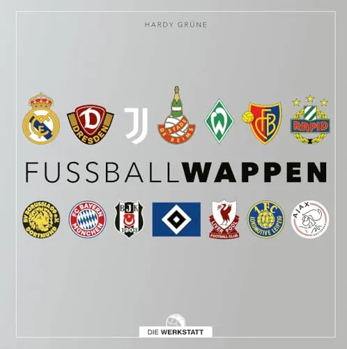 Fußballwappen: Lexika, Hand- & Jahrbücher - Umfassendes Nachschlagewerk über Fußballwappen, ideal für Fans und Sammler, die ihre Kenntnisse erweitern möchten.
