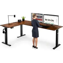 di volio Eckschreibtisch Trani links