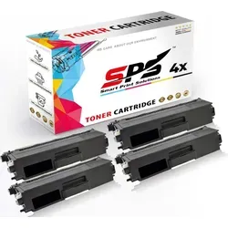 Druckerpapier A4 + 4x Multipack Set Kompatibel für Brother HL 4570 (TN-325C) Toner-Kit Cyan 2XL 3.500 Seiten