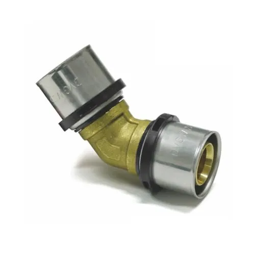 Sanpro Pressfitting 45° Winkel - Bogen TH Kontur, Größe 26x3