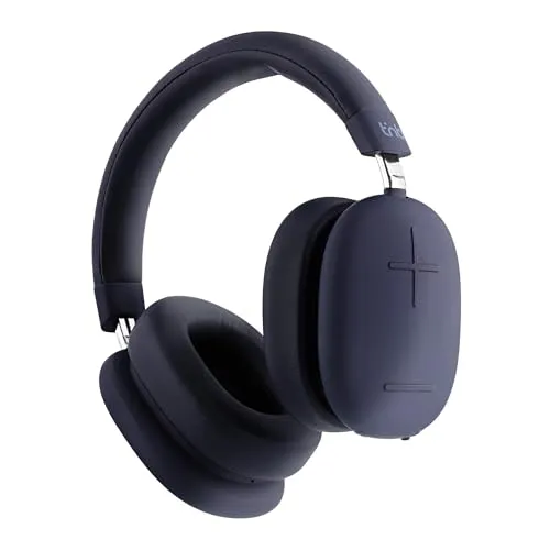 T'nB Bounce ANC Midnight Blue, Bluetooth-Kopfhörer, kabellos, aktive Geräuschunterdrückung, ANC, Akkulaufzeit 50 h, Immersiver Sound, integriertes Mikrofon, Bluetooth 5.3, 3,5 mm Klinke