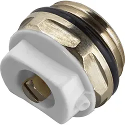 Entlüftungsventil für Heizkörper 21 mm (G 1/2) - Einfaches Zubehör für Heimwerker - Thermostate: Praktisches Entlüftungsventil mit selbstdichtendem Gewinde, ideal für effiziente Heizungswartung und optimales Raumklima.