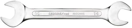Gedore RED 3301071 R05121415 Doppel-Maulschlüssel Schlüsselweite (Metrisch) 14 - 15mm