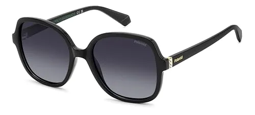 POLAROID PLD 4177/S/X 807 BLACK Damen Sonnenbrille - Stylische Damen Sonnenbrille mit quadratischem Design, hergestellt aus umweltfreundlichem Polycarbonat für optimalen UV-Schutz.