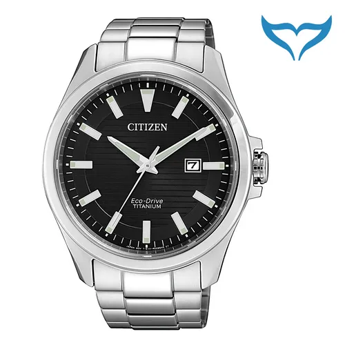 Citizen Titanium BM7470-84E - Elegante Eco-Drive Uhr - Uhren mit Super Titanium Gehäuse, 180 Tage Gangreserve und Saphirglas. Ideal für stilbewusste Träger, die Wert auf Langlebigkeit und Präzision legen.