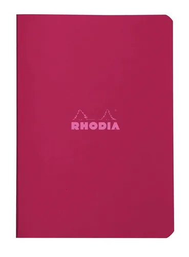 Clairefontaine Rhodia geheftetes Notizbuch A5 Pflaume