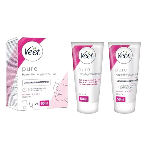Veet Pure Haarentfernungs-Set Gesicht