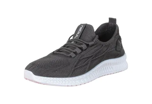 Nebulus Herren Sneaker Mind – Modische Freizeitschuhe - Moderne Herren Sneaker in Schwarz, gefertigt aus 100% Polyester. Das anpassungsfähige Schnürsystem sorgt für einen optimalen Halt und hohen Tragekomfort, ideal für Sport und Freizeit.