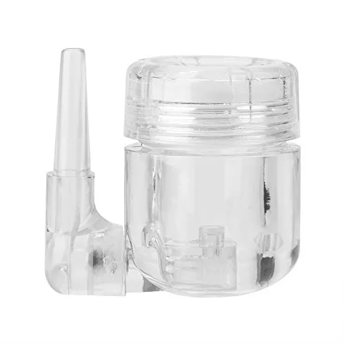 CO2-Diffusor, 4-in-1-Aquarium-Rückschlagventil, Rückschlagventil, Blasenzähler, Ultramikroporenzerstäubung, U-förmiger Lufteinlass, CO2-Zerstäubung für den Einsatz in gepflanzten Tanks