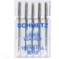 Schmetz Leder-Nadeln 5er Packung Stärke 80