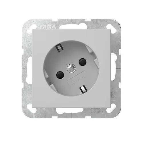 Gira Steckdosen Grau von Gira Steckdose Steckdosen Abdeckung