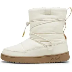 PUMA Damen Snowbae WNS Sneaker - Alpine Snow-Granola-Chocolate Chip, 41 EU, mit Tunnelzugverschluss und Schlammschutz für perfekten Halt und Stil im Winter
