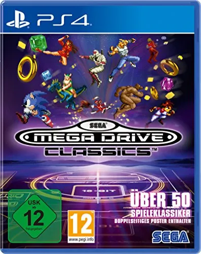 SEGA Mega Drive Classics - Spiele-Sammlung mit über 50 Retro-Klassikern, inklusive Online-Multiplayer und Rückspulfunktion. Erleben Sie Nostalgie pur auf der PlayStation 4!
