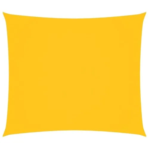 vidaXL Sonnensegel Oxford-Gewebe Rechteckig 2x2,5 m Gelb in gelb von vidaXL