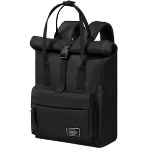 American Tourister Urban Groove City Rucksack 36 cm - Black - Stylischer Daypack aus recyceltem Material, ideal für Beruf und Alltag. Mit verstellbaren Schultergurten, mehreren Fächern und sicherem Verschluss für maximale Funktionalität.
