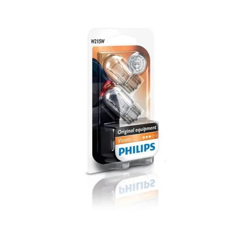 Philips Glühlampe Blinkleuchte 12066B2 - Autobeleuchtungen, langlebige und leistungsstarke Glühlampe für sicheres Fahren bei Tag und Nacht.