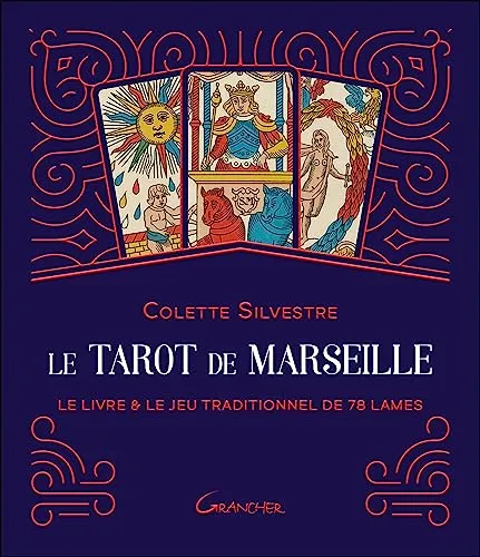 Le Tarot de Marseille - Coffret - Le livre & le jeu traditionnel de 78 lames