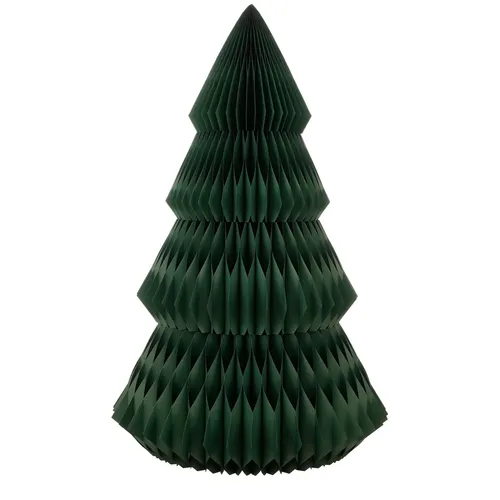Mica Decorations Hänge-Weihnachtsbaum - Grüner Deko-Baum aus Papier - Origineller Weihnachtsbaum aus FSC®-zertifiziertem Papier, der durch einfaches Falten entsteht. Ideal für jeden Raum, sorgt er für festliche Stimmung und ist ein stilvoller Blickfang in Ihrem Zuhause.