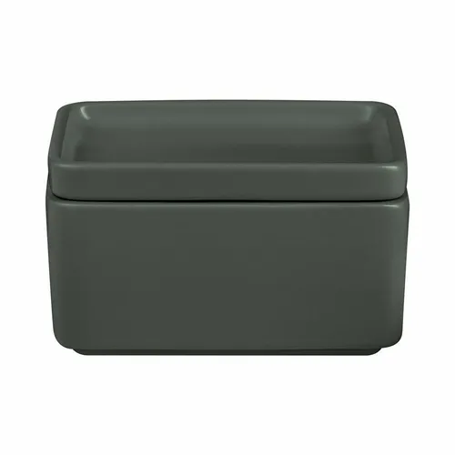 Blomus Butterdose PILAR - Agave Green - Elegante Butterdose aus robuster Keramik, spülmaschinenfest und mikrowellengeeignet. Ideal für moderne Tischkultur und kreative Kombinationen in verschiedenen Farben.