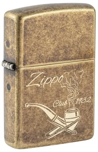 ZIPPO antik messing Feuerzeug Pipe 60007245