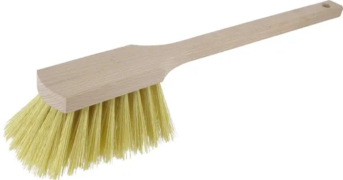 Stielbürste mit Kunststoffborsten Eckenbürste Scheuerbürste Putzbürste