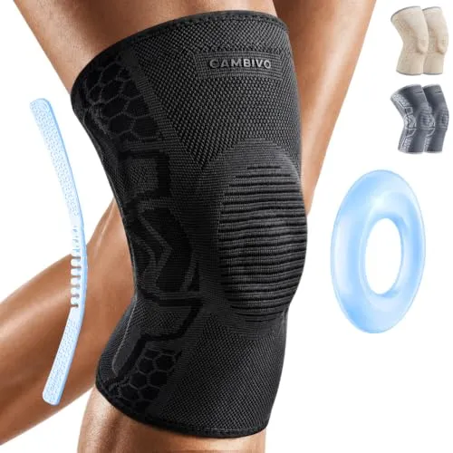 CAMBIVO Kniebandage 2 Stück für Männer und Frauen