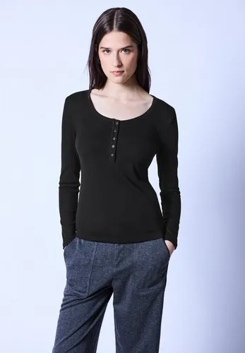 STREET ONE STUDIO Langarmshirt mit Rundhalsausschnitt